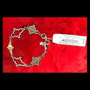 Lucky brand cross arrow bracelet